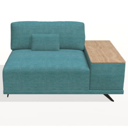 Fama Oasis right table arm seat module