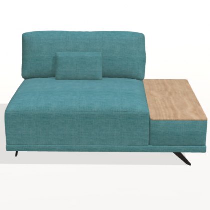 Fama Oasis right table arm seat module