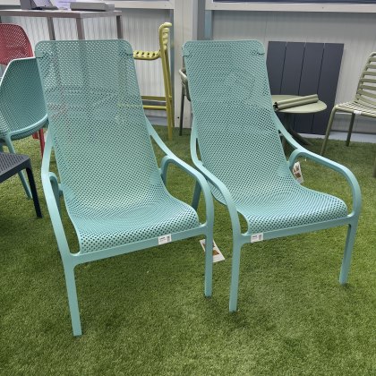 2 x Nardi Net Lounge armchairs in Salice (5 day delivery)