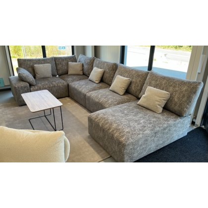 Clearance Fama Teseo modular sofa with multiple configurations