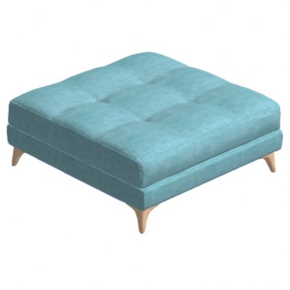 Fama Opera large footstool - 105 x 105cm