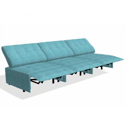 Fama Urban 3 seater recline AR+AR+AR