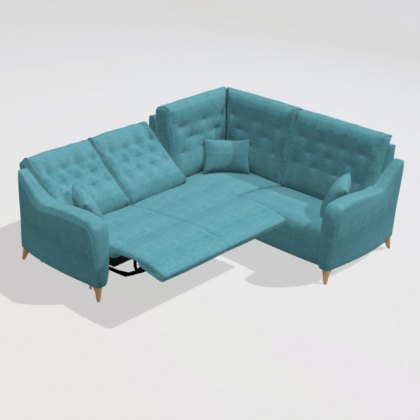Fama Avalon recliner corner sofa - AA-2NR-Y-M
