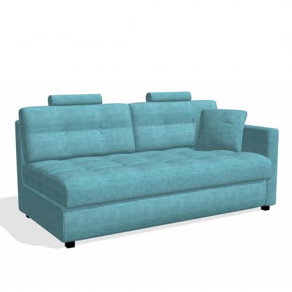 Fama Bolero 4 seater sofabed right straight arm module