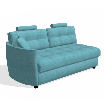 Fama Bolero 3 seater sofabed left curved arm module