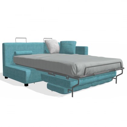 Fama Bolero 3 seater sofabed right straight arm module