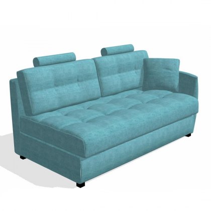 Fama Bolero 3 seater sofa right curved arm module