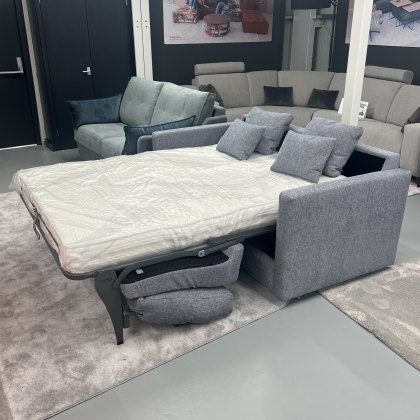 Fama Ravel 3 seater sofabed (double 18cm mattress) - covered in salvia 45