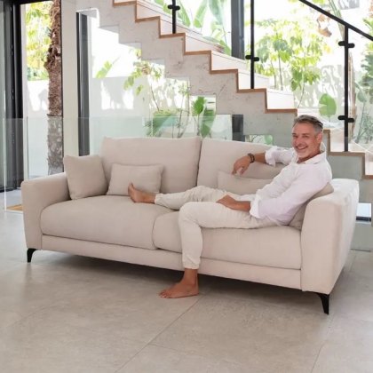 Fama Scala 2 seater sofa - V arms