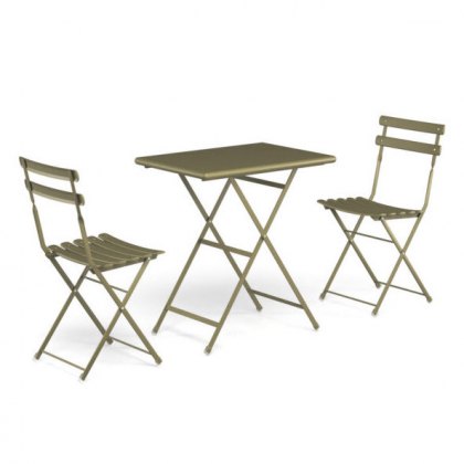 Emu Arc en Ciel dining set - (1 x 334 table & 2 x 314 chairs)