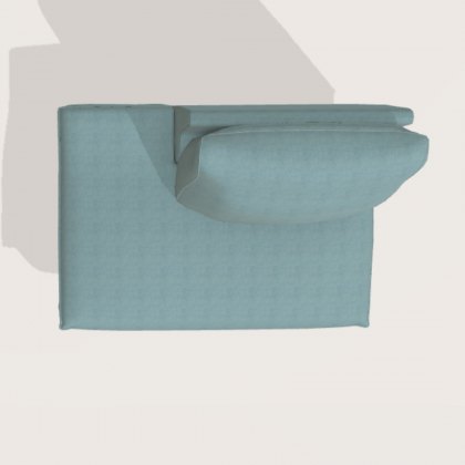 Fama Selene open divan seat module - H2