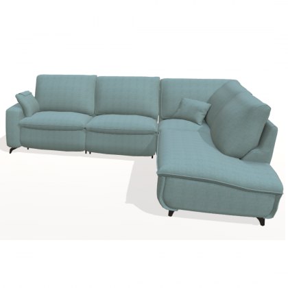 Fama Selene 2 seater corner sofa with divan end - 310 x 250cm Fama Selene 2 seater corner sofa with divan end - 310 x 250cm
