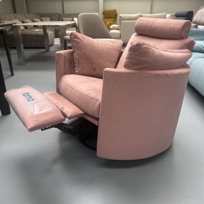 Fama Moon chair - manual recliner covered in venice 11 Fama Moon chair - manual recliner covered in venice 11