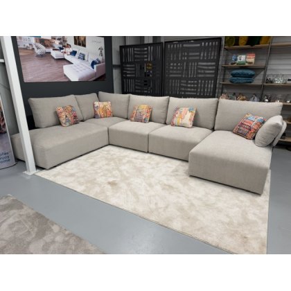 Fama Teseo Ex-Display Modular Corner Sofa Fama Teseo Ex-Display Modular Corner Sofa