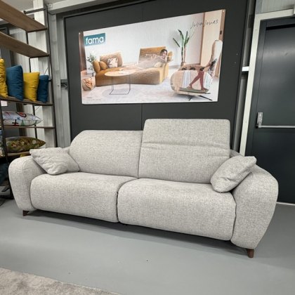 Fama Babylon Ex-Display 2 seater power reclining sofa with Babylon arms