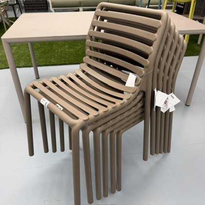 Nardi Doga bistrot outdoor dining chairs set of 6 - In Stock Nardi Doga bistrot outdoor dining chairs set of 6 - In Stock