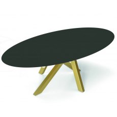 Moon oval dekton dining table