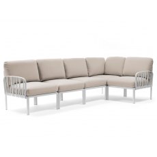 Nardi Komodo outdoor 5 seater corner sofa
