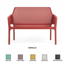 Nardi Net outdoor bench