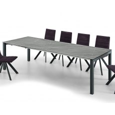 Sonali extending dekton dining table