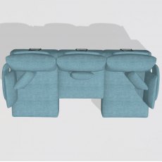Fama Teseo sofa - RH1+A+RH2