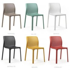 Nardi Rio 140 extending dining set with 6 x Bit dining chairs