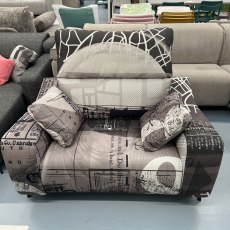 Fama Axel you&me recliner armchair - ex display in Ex Fama Axel you&me recliner armchair - ex display in Ex