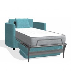 Fama Bolero Armchair bed curved arm