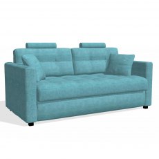 Fama Bolero 3 Seater Sofabed straight arm