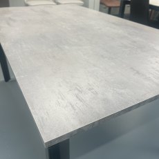 Ingenia Prisma extendig dining table 160 - 240 x 90cm - concrete grey malemine top