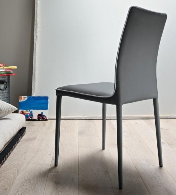 Bontempi Casa Bontempi Casa Nata Wrapped high back dining chair