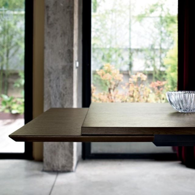 BonTempi Artistico wood extendable dining table