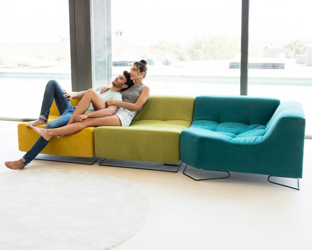 Fama Luci Pop modular corner sofa