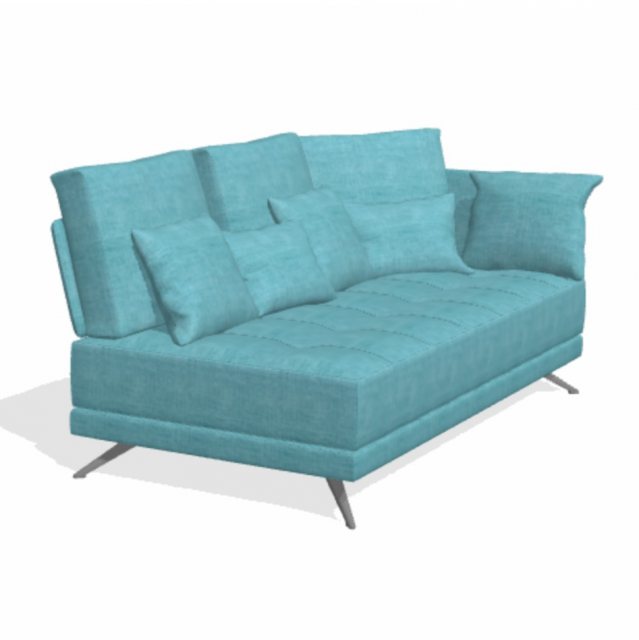 Fama Pacific 3 seater BL sofa