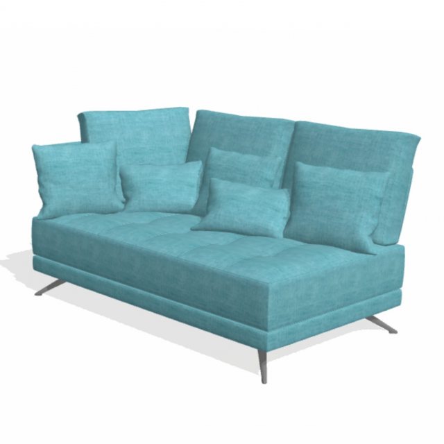 Fama Pacific 2 seater sofa with one arm