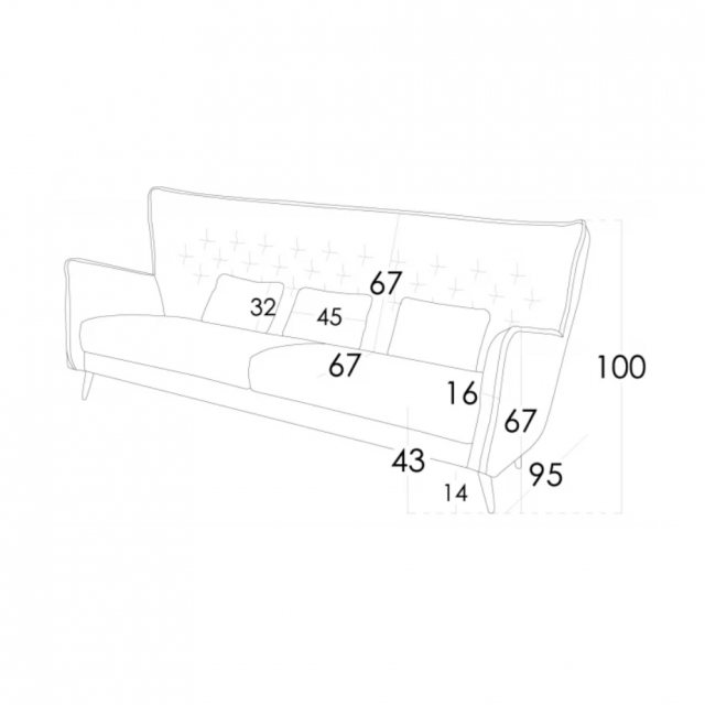 Fama Simone dimensions