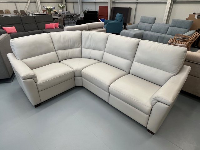 Luxuary corner leather sofa