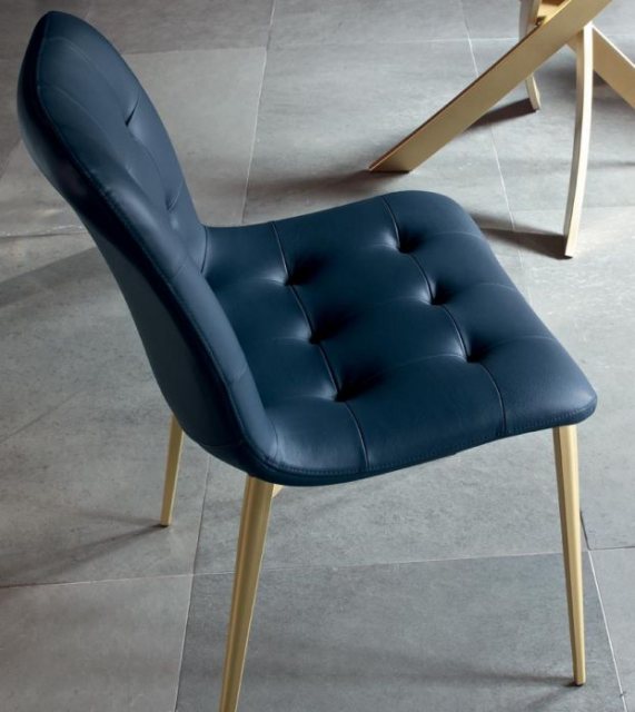 leather Kuga dining chair