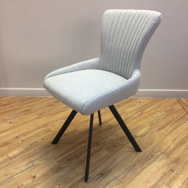 Modern grey dining chair