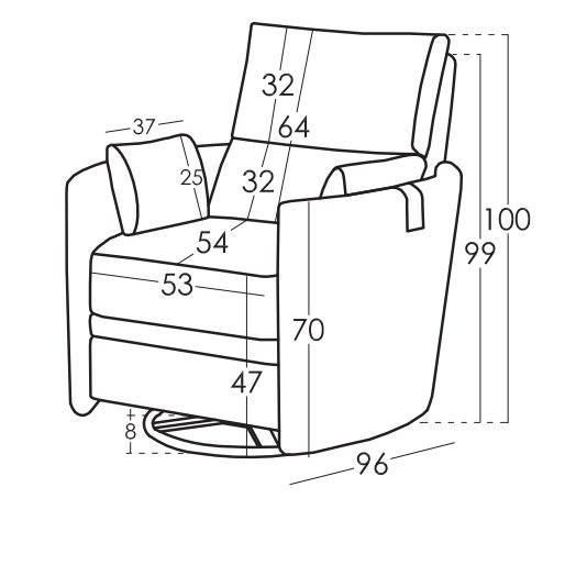 Fama Venus recliner