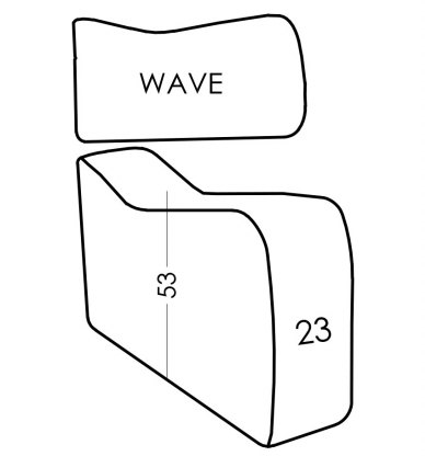 Wave arm dimensions