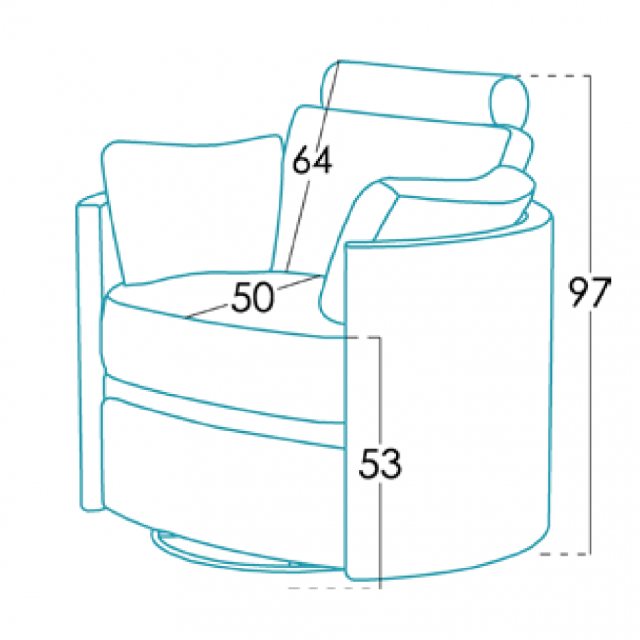 Fama Moon chair sizes