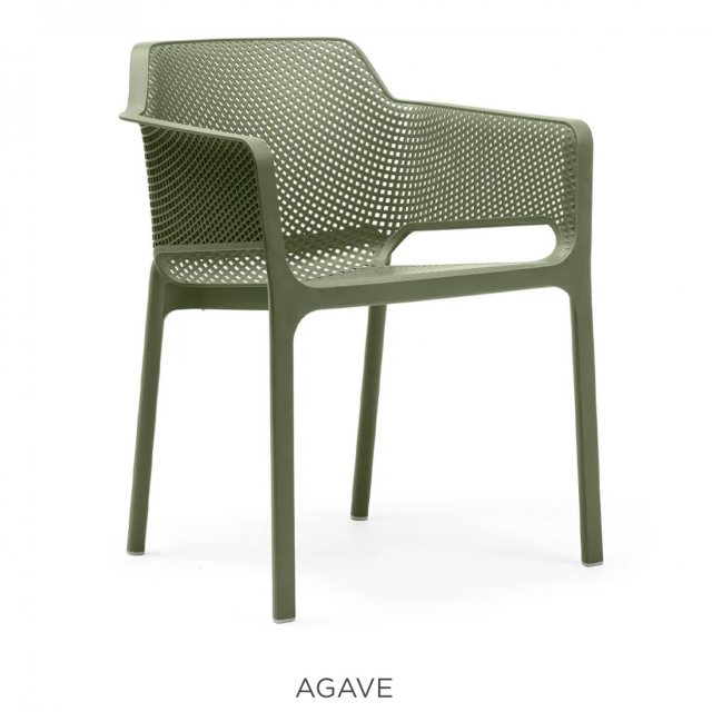 Nardi Net outdoor dining armchair agave