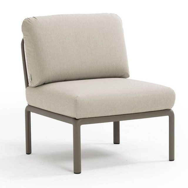 Nardi Komodo central outdoor seat module taupe