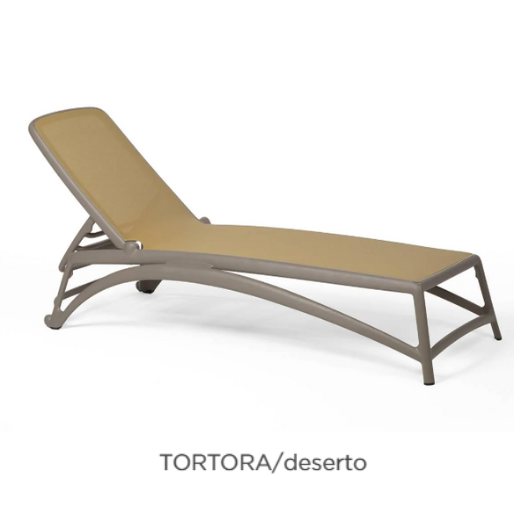 Nardi Atlantico lounger in tortora deserto