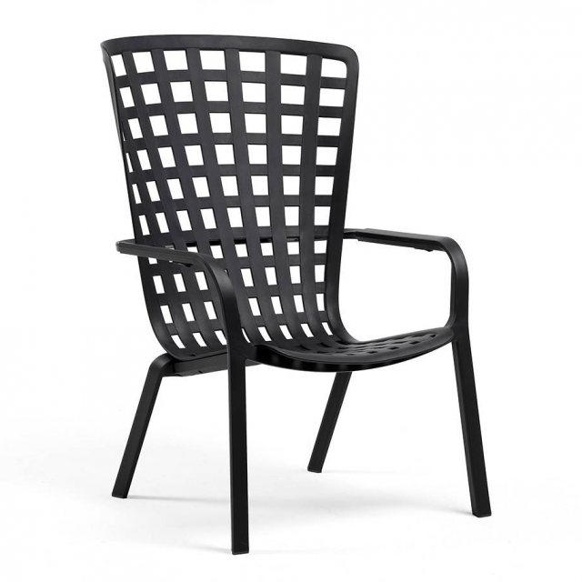 Nardi Folio outdoor armchair anthracite