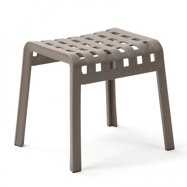 Nardi Folio outdoor footstool taupe