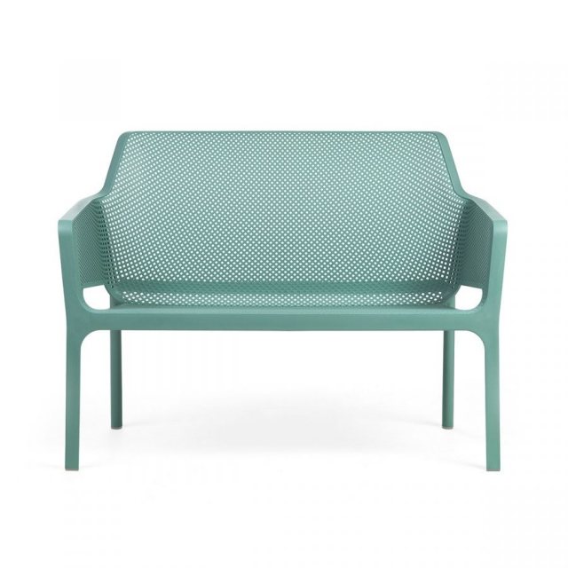 Nardi Net outdoor bench turquoise