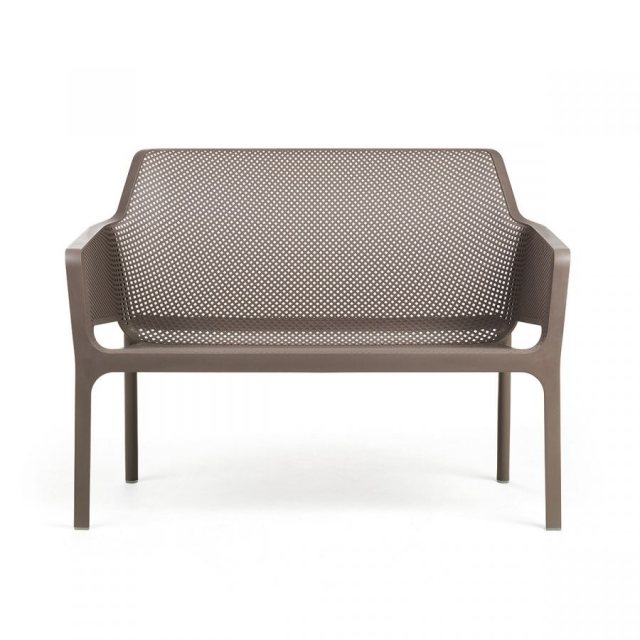 Nardi Net outdoor bench taupe