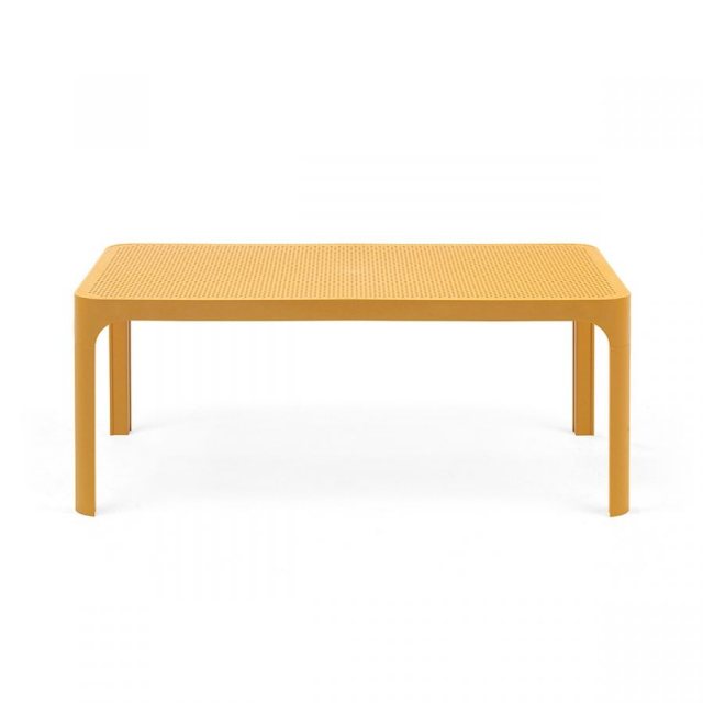Nardi Net outdoor coffee table mustard